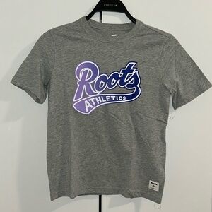 ROOTS KIDS Grey and Purple Athletics Too